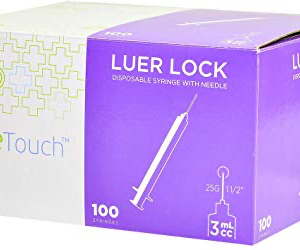 3cc Syringes, 23 Guage x 1″