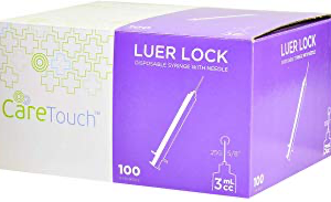 3cc Syringes, 25 Guage x 5/8″