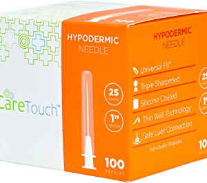 Syringes, 25 Gauge x 1″ Needle