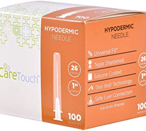 Syringes, 26 Gauge x 1″ Needle
